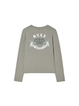 SCOOP NECK L/S SAND