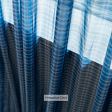 Retro Patterned Chiffon Door Curtain - L size