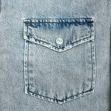 Over Washing Western Shirt Jacket (No.860)