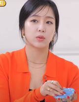 [Worn by aespa Ningning, Giselle, Park Jin-joo, Ria Kim, Oh Yeon-seo, Ye-won] ボール925シルバー+ 14kゴールドメッキ調整可能サイズリングR045-02G