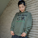 ヒーリングキャットフーディー (KHAKI)
