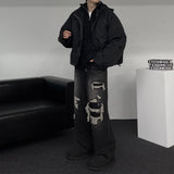 ECT Cropped Hooded Shell Parka (2 colors)