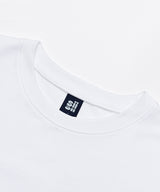 ブルーチェスキングロゴプリンティングショートスリーブTシャツ ホワイト