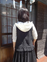 Avo dot sleeveless bl ( 2color )