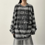 ENK Hip Street Dangara Ribbed Long Sleeve T-shirt