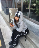 Powder crop hood jumper