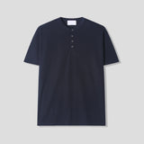LMN スタンダードVネックヘンリーネック半袖Tシャツ (6 colors)