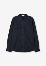 PAN ピーチ ツーポケット ワークシャツ