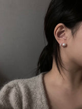 Cotton earring • 925silver