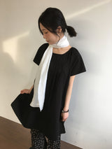 Linne pintuck dress (3color)