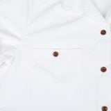 ノットハーフスリーブシャツ (WHITE)
