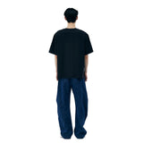 MEA BASIC LOGO T-SHIRT [BLACK]