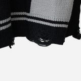 Star-printed Knitwear Zip-Up