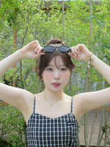 check balloon cami one-piece
