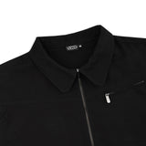SWE SCRIPT JACKET - BLACK