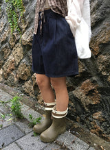 Shooa String Band Short Rain Boots