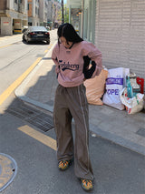 CRISPY PIPING STOPPER PANTS (2COLOR)
