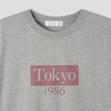 トーキョー プリント クロップ ショートスリーブ Tシャツ