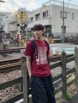 IF グラデーション半袖Tシャツ