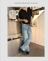 [4SEASON] Flare denim pants(4color)