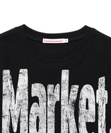 クラックマーケットロゴティー Black