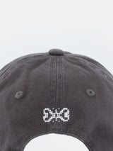 Lucky Clover Cap-Charcoal