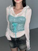 waikiki lace top(3 color)