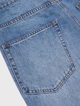 Tapered Round Denim Pants Indigo