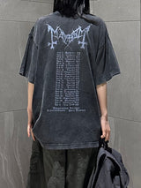 mayhem vintage washed t-shirt