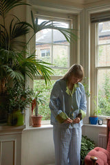 Sky Green Stripe Shirt