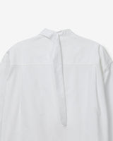 Oxpord drop tie shirts [white]