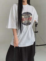 Harley Vintage Print Box Short Sleeve