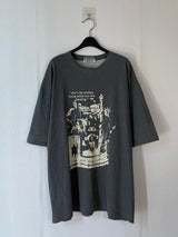 ピッグウォッシングスレッドダイイング半袖Tシャツ 3C