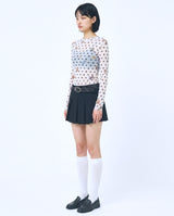 Dot See-Through Animal T-Shirt