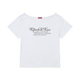SECRET ONE-SHOULDER T-SHIRT (SSDKNK-109)