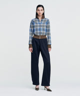 Logo Tape Track Pants _ NAVY