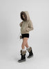 【MADE】Exive ファーフーデッドジップアップ