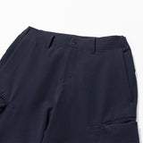 ポリースパンウィンターカーゴパンツ - ネイビー