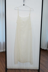 ファイン パターンド メッシュドレス (Ivory)
