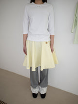 COMFY 3/4 SLEEVE T (WHITE)