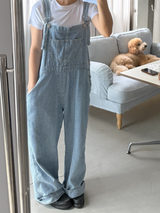 hickory denim overall