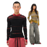Crewneck panelled versatile base layer sweater