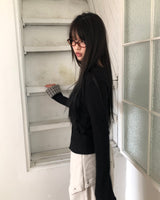 Wella Check Layered Cardigan