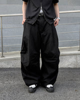 Aven Linen Two-Tuck Wide Pants