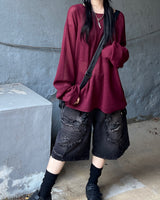 Ato Boat Neck Loose Knitwear