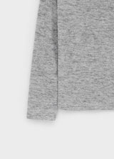 [MADE] ケネックニットボタンオフショルダー長袖Tシャツ