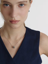 26SS★ Iceblock Silver Necklace