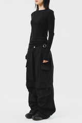 Fair Wide Cargo Pants (2color