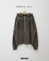 Tones Pigment Hood Zip-up