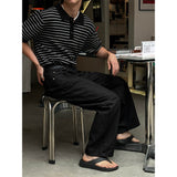 [S/S] Waffle stripe kara half knit(4color)